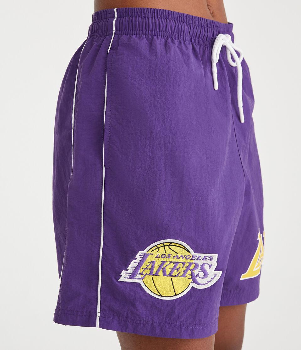 Aéropostale Los Angeles Lakers Nylon Shorts 6.5" Purple