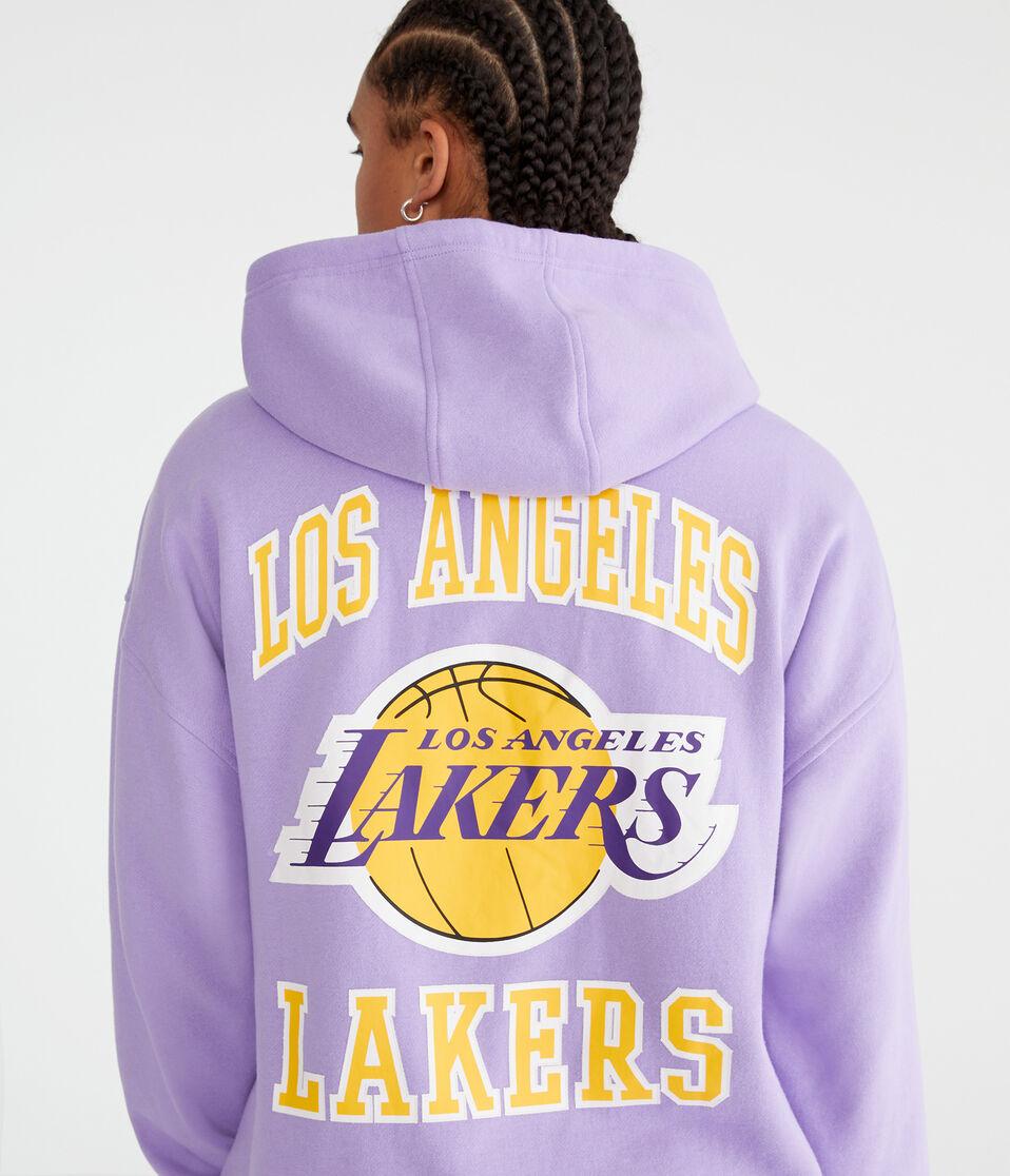 Aéropostale Los Angeles Lakers Pullover Hoodie Purple