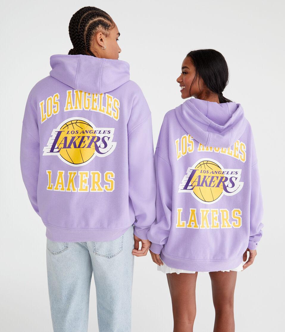 aéropostale Los Angeles Lakers Pullover Hoodie purple