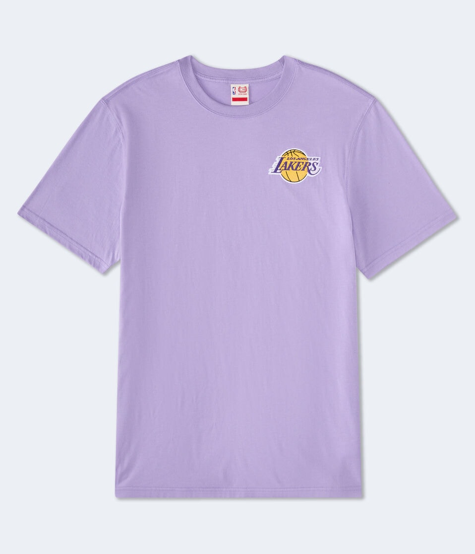Aéropostale Los Angeles Lakers Relaxed Graphic Tee Purple