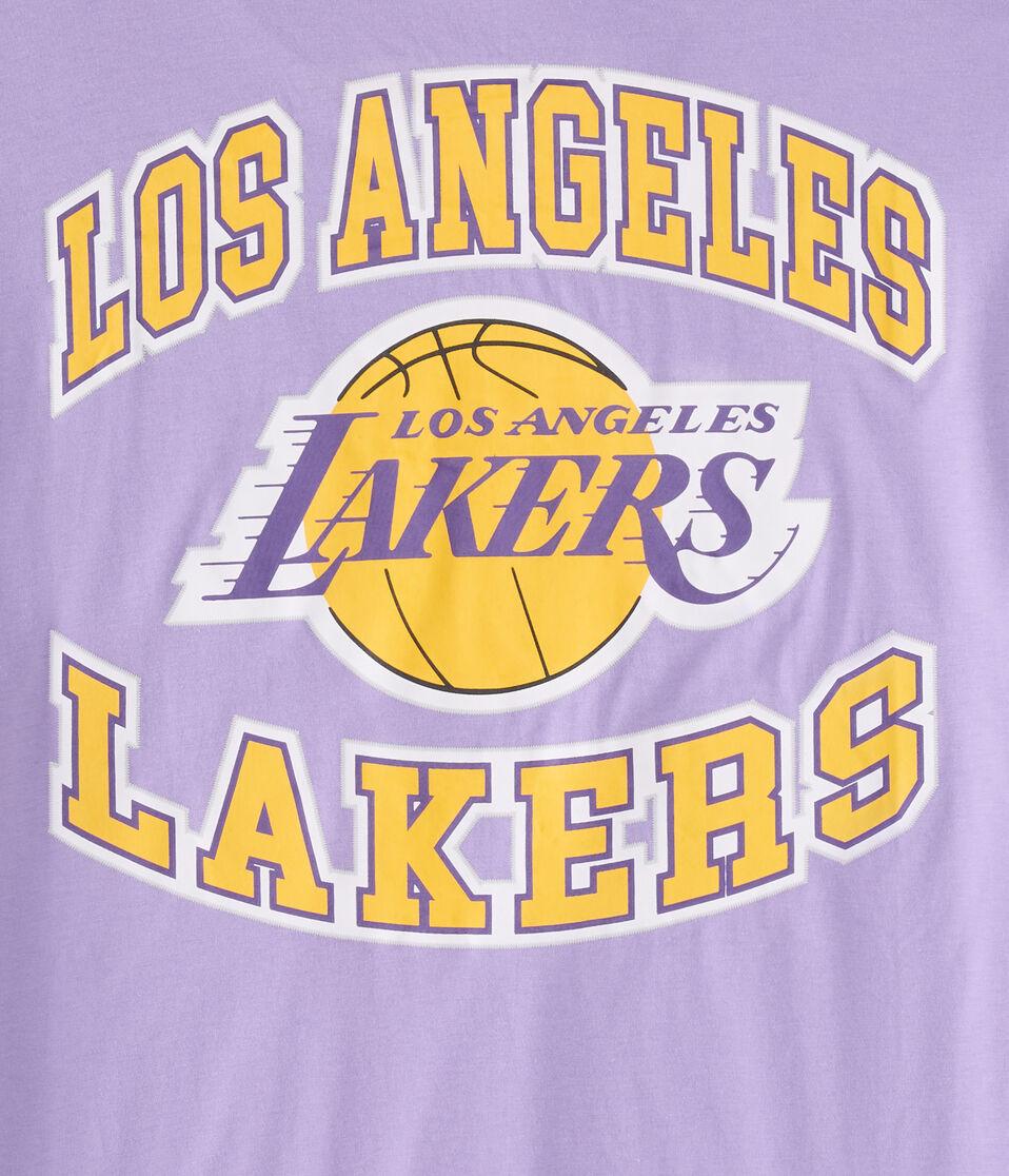 Aéropostale Los Angeles Lakers Relaxed Graphic Tee Purple