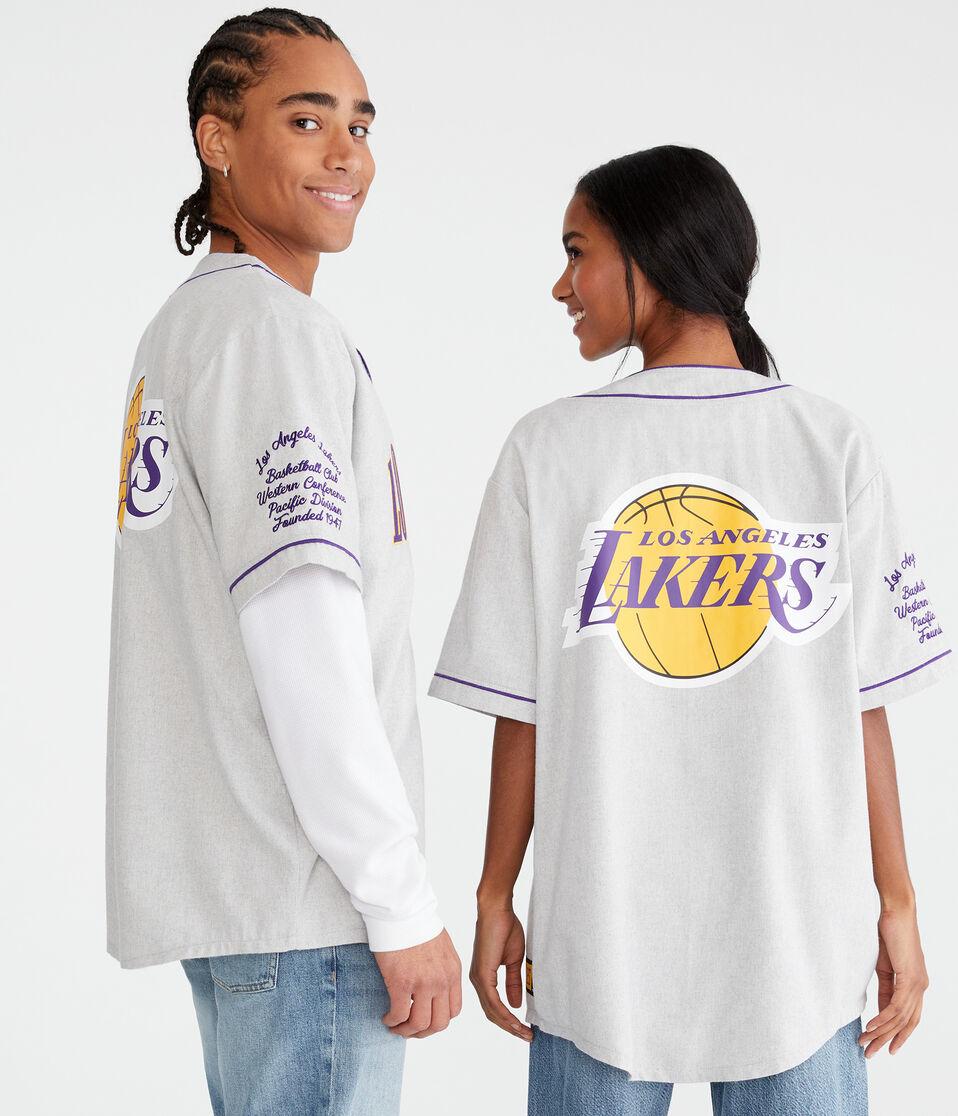 Aéropostale Los Angeles Lakers Top Light Heather Grey