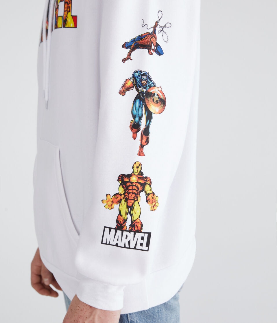 Aéropostale Marvel | Aero Marvel Super Heroes Pullover Hoodie Bleach