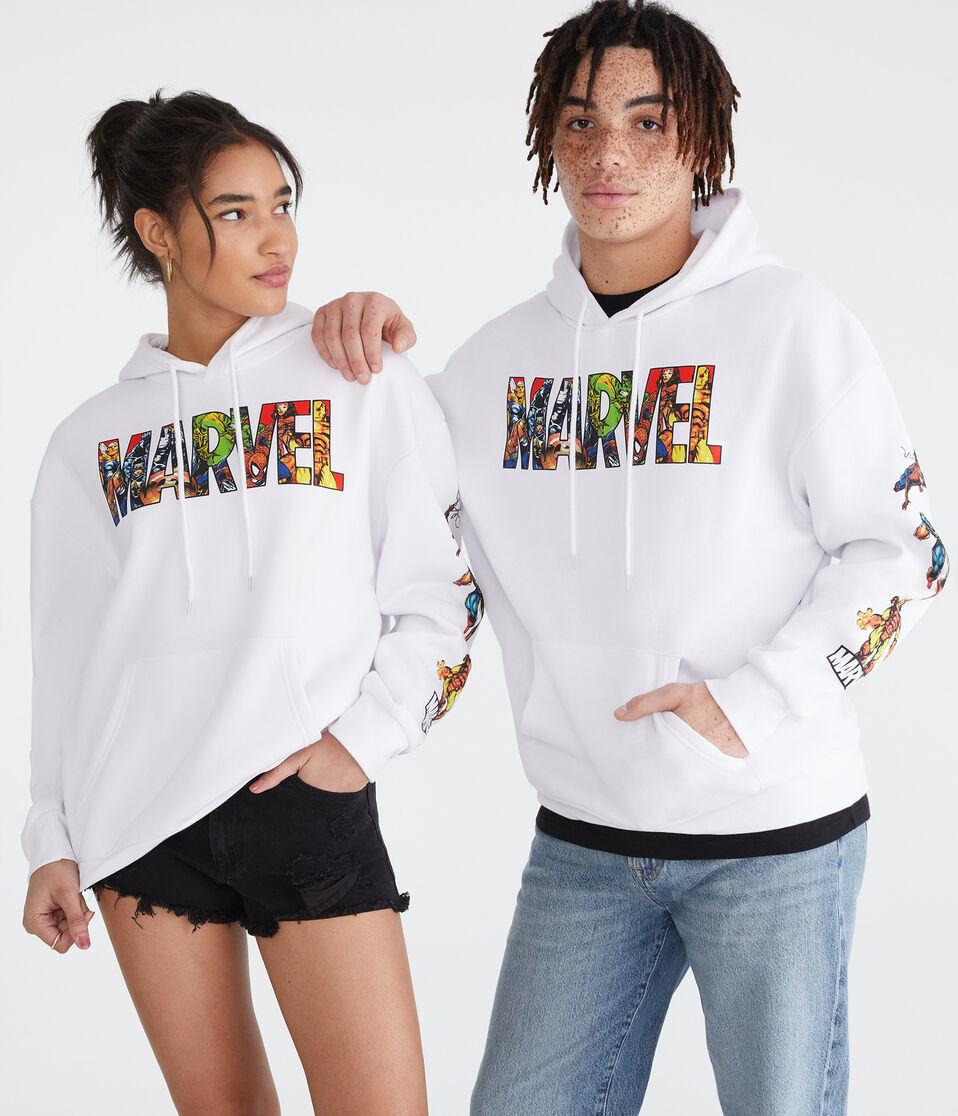 aéropostale Marvel | Aero Marvel Super Heroes Pullover Hoodie bleach