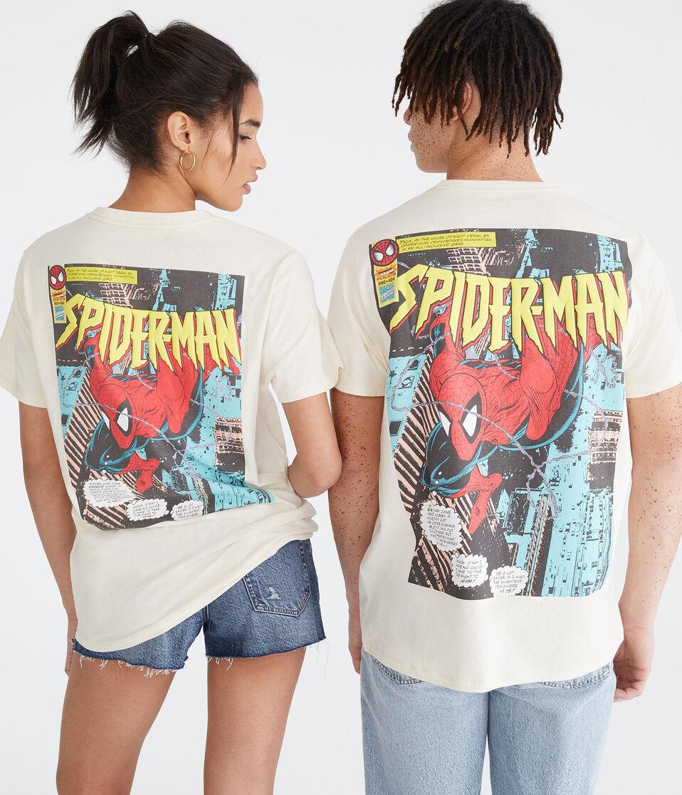 Aéropostale Marvel | Aero Spider-Man Comic Relaxed Graphic Tee Cream