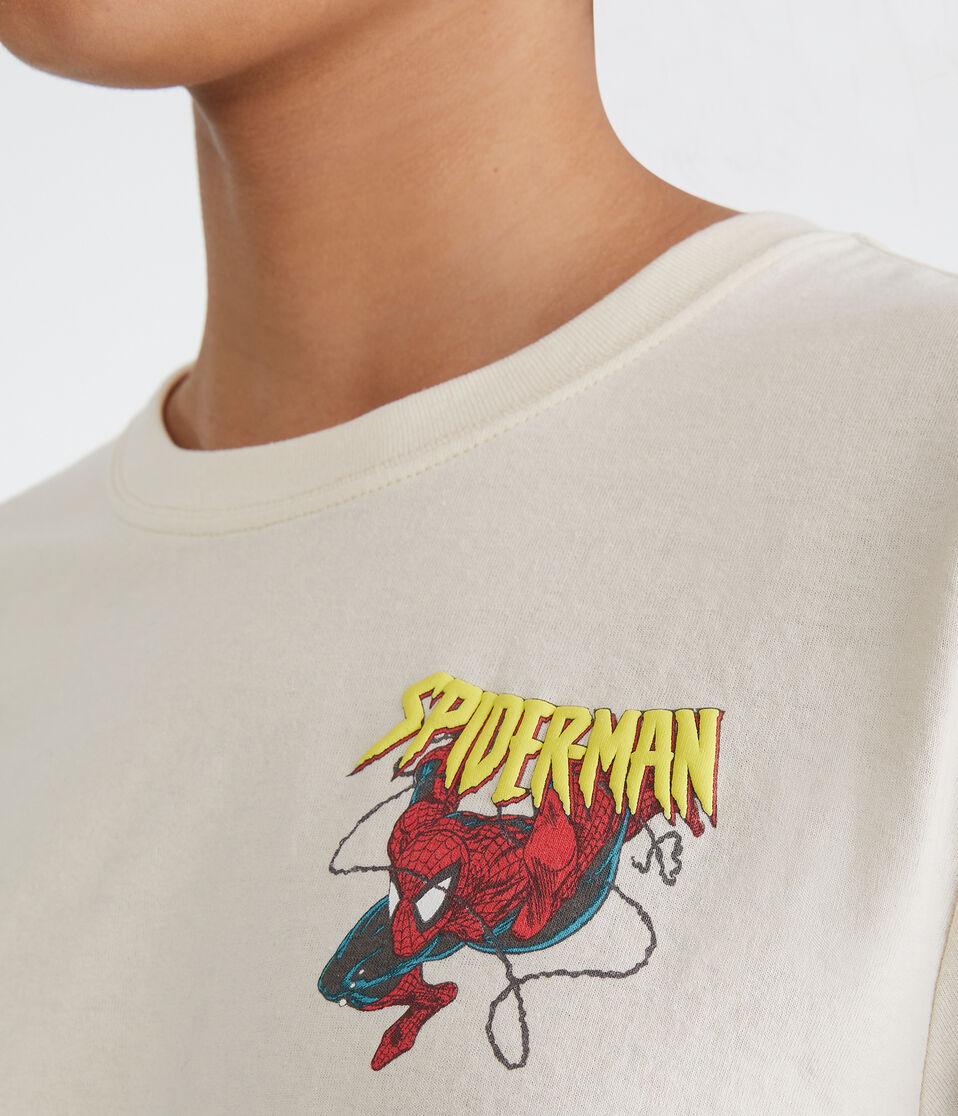 Aéropostale Marvel | Aero Spider-Man Comic Relaxed Graphic Tee Cream