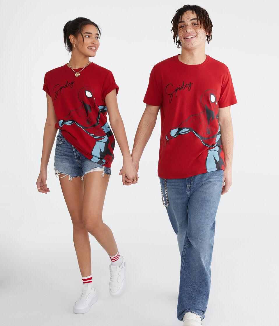Aéropostale Marvel | Aero Spidey Relaxed Graphic Tee Red