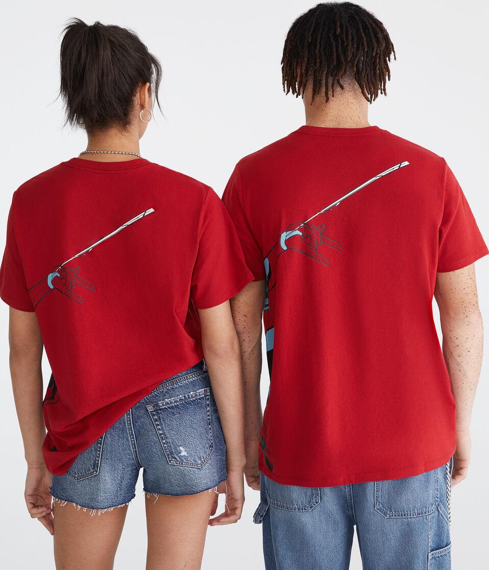 Aéropostale Marvel | Aero Spidey Relaxed Graphic Tee Red