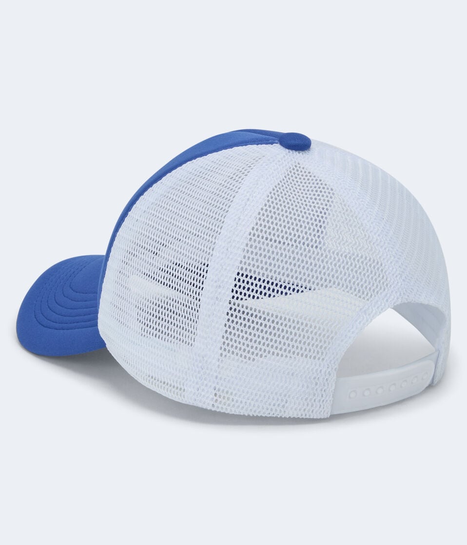 Aéropostale Mickey & Friends | Aero Adjustable Foam Trucker Hat Blue