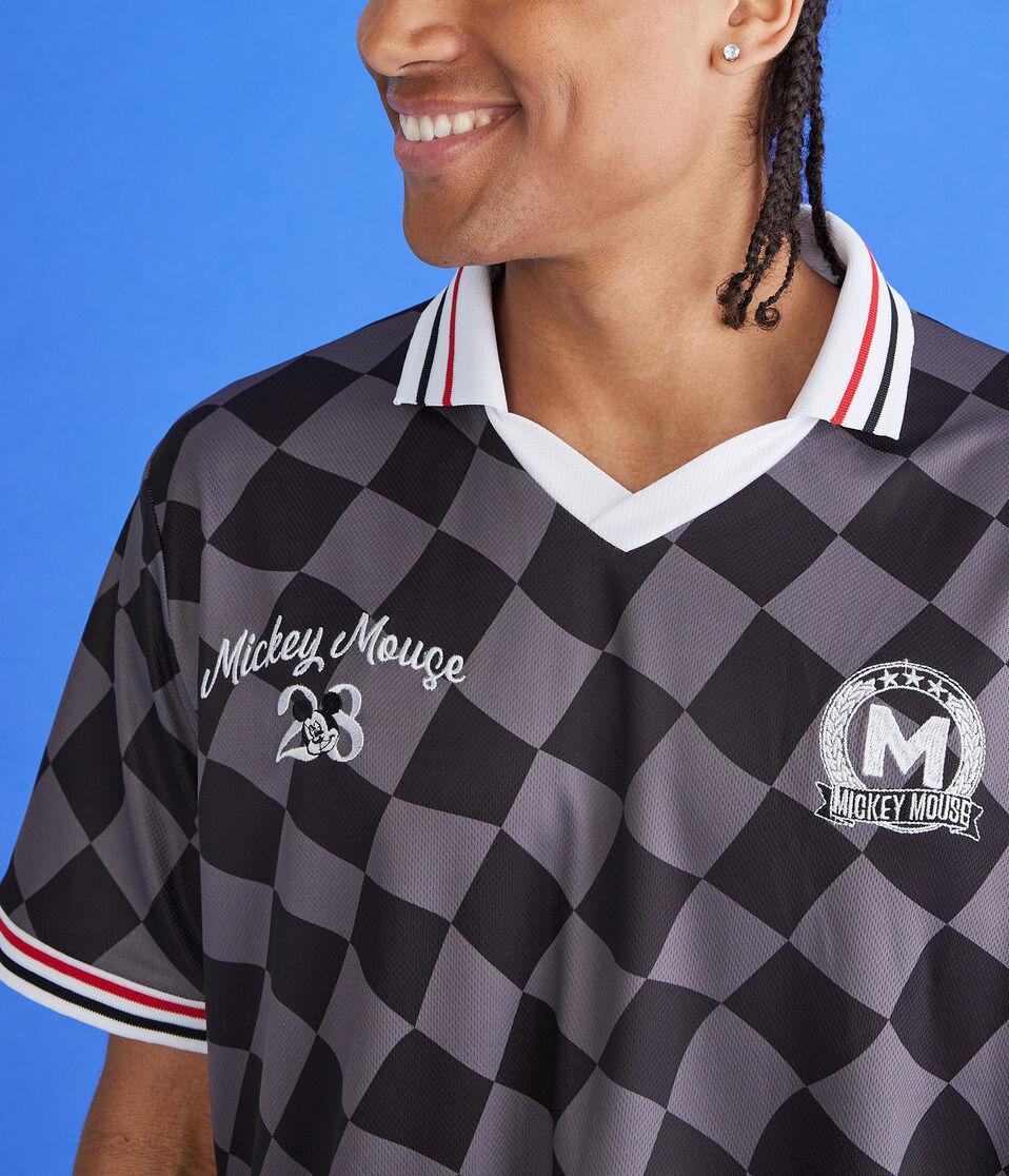 Aéropostale Mickey & Friends | Aero Mickey Mouse 28 Checkered Top Black Fox