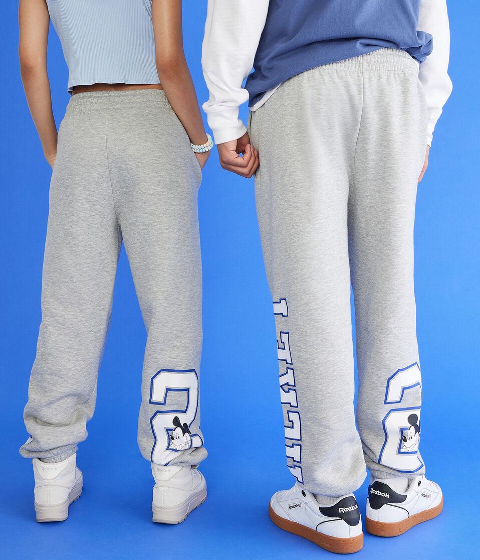 Aéropostale Mickey & Friends | Aero Mickey Mouse 28 Jogger Sweatpants Grey
