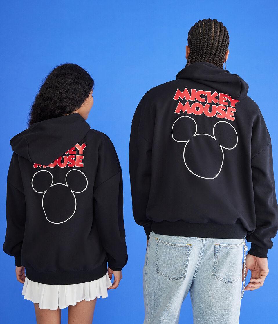 aéropostale Mickey & Friends | Aero Mickey Mouse Icon Pullover Hoodie black