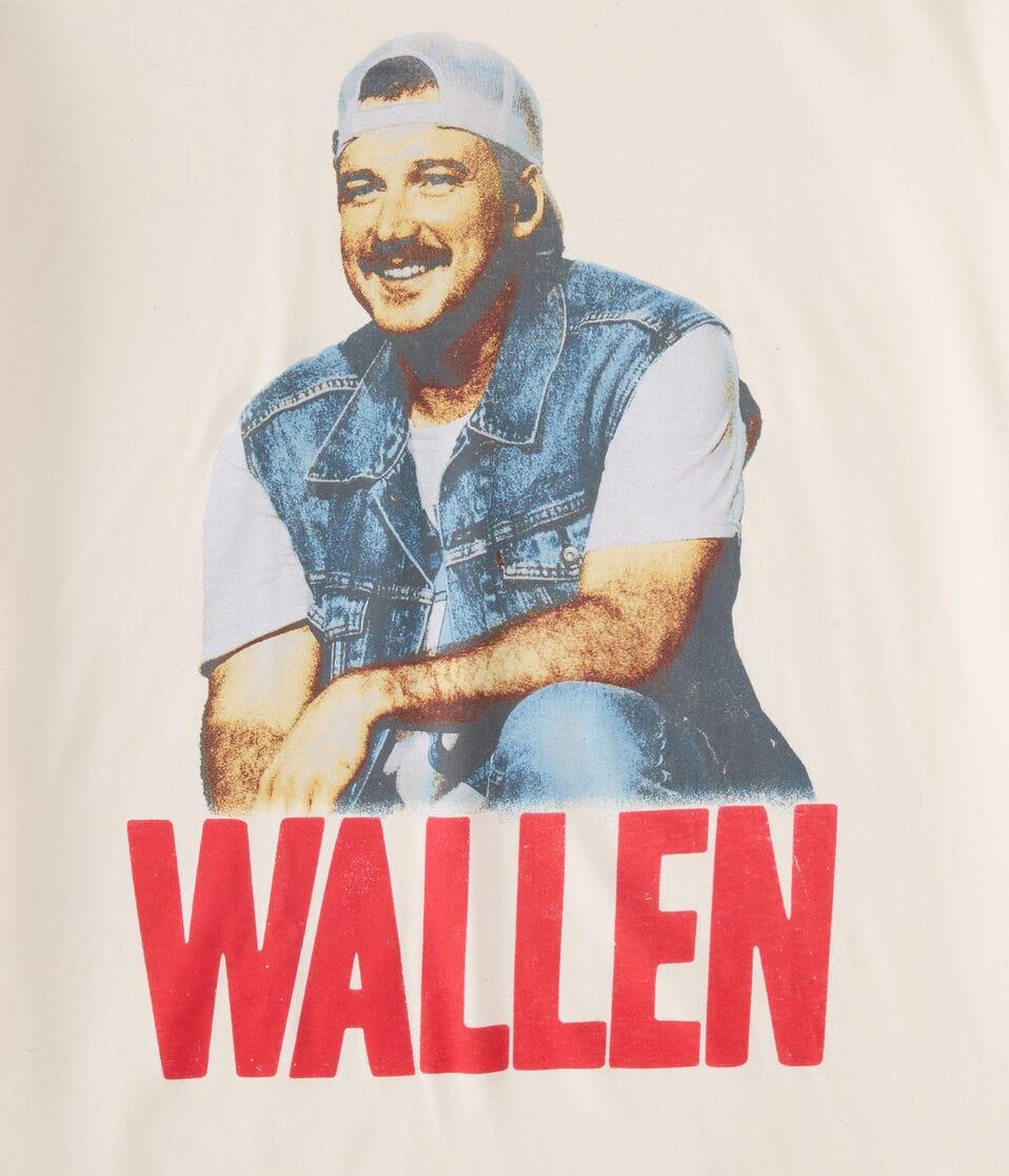 Aéropostale Morgan Wallen Relaxed Graphic Tee White