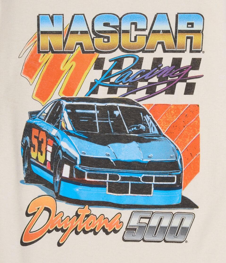 Aéropostale NASCAR Daytona 500 Relaxed Graphic Tee Cream