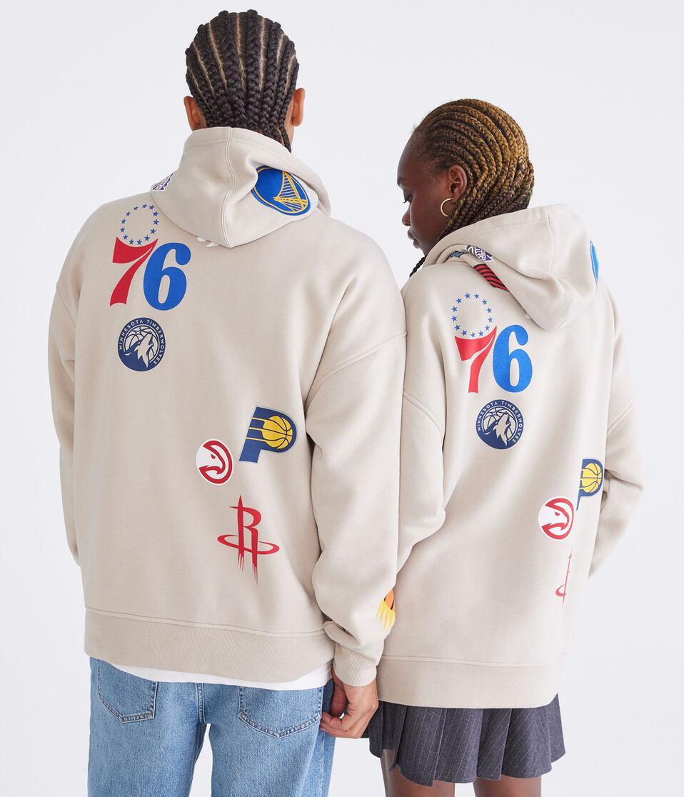 Aéropostale NBA Team Logos Pullover Hoodie Canvas Tote