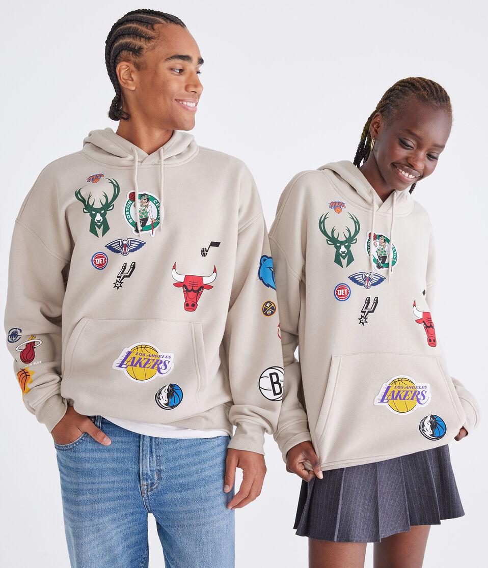 aéropostale NBA Team Logos Pullover Hoodie canvas tote