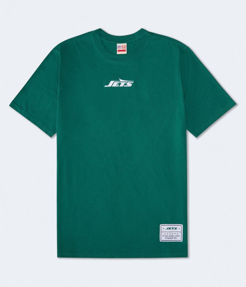 aéropostale New York Jets Mini Logo Relaxed Graphic Tee green