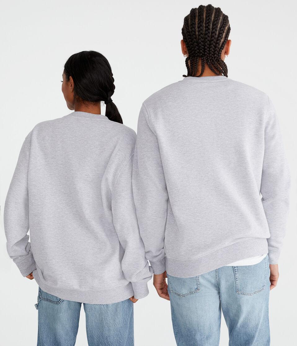 Aéropostale New York Knicks Net Crew Sweatshirt Light Heather Grey