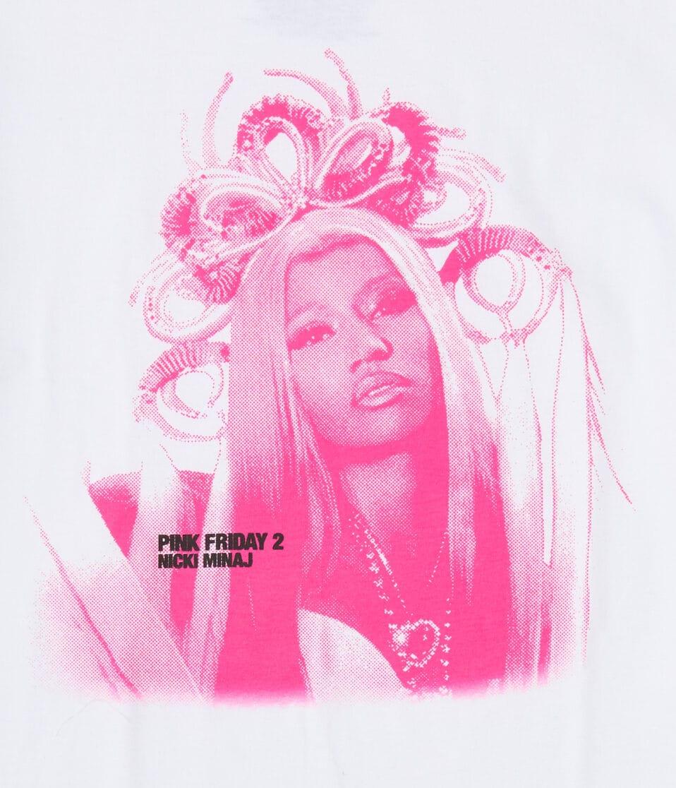 Aéropostale Nicki Minaj Pink Friday 2 Oversized Graphic Tee White