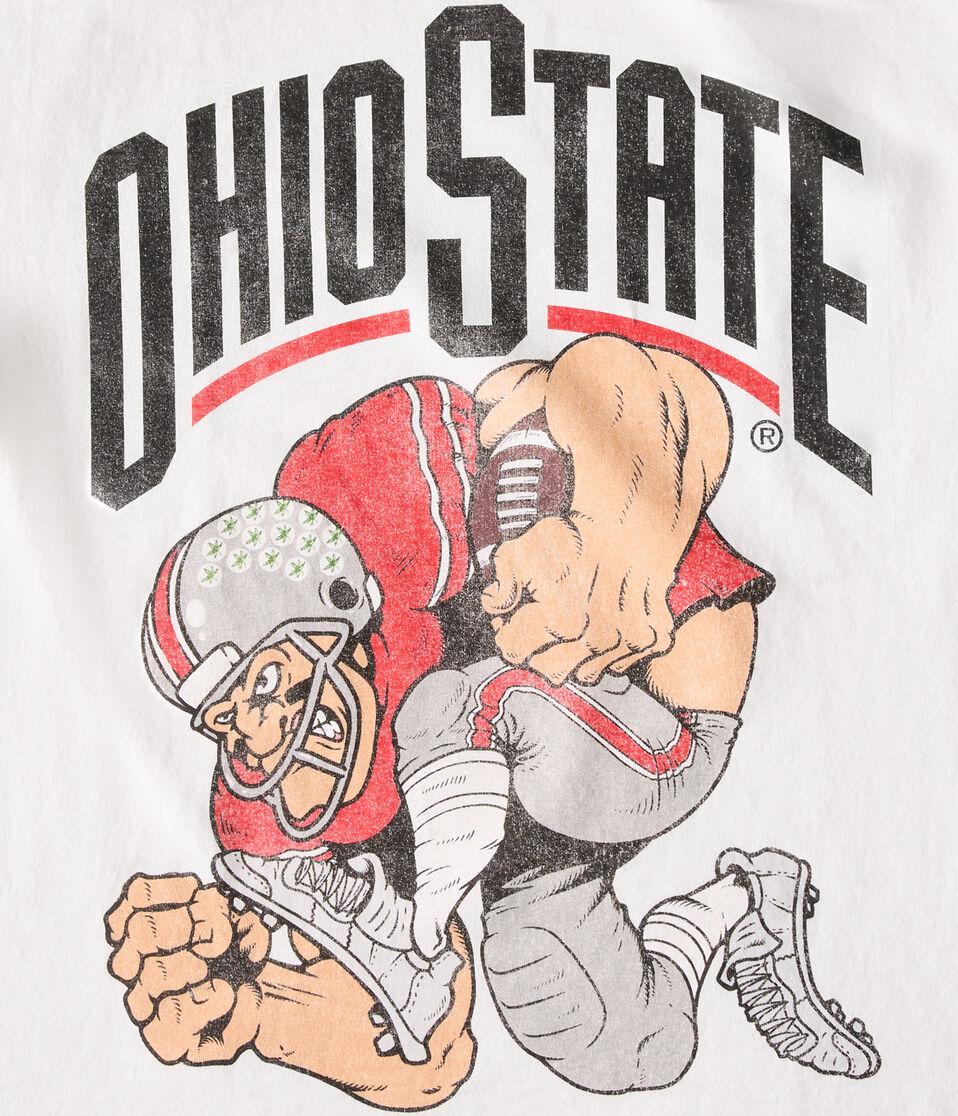 Aéropostale Ohio State Football Relaxed Graphic Tee White