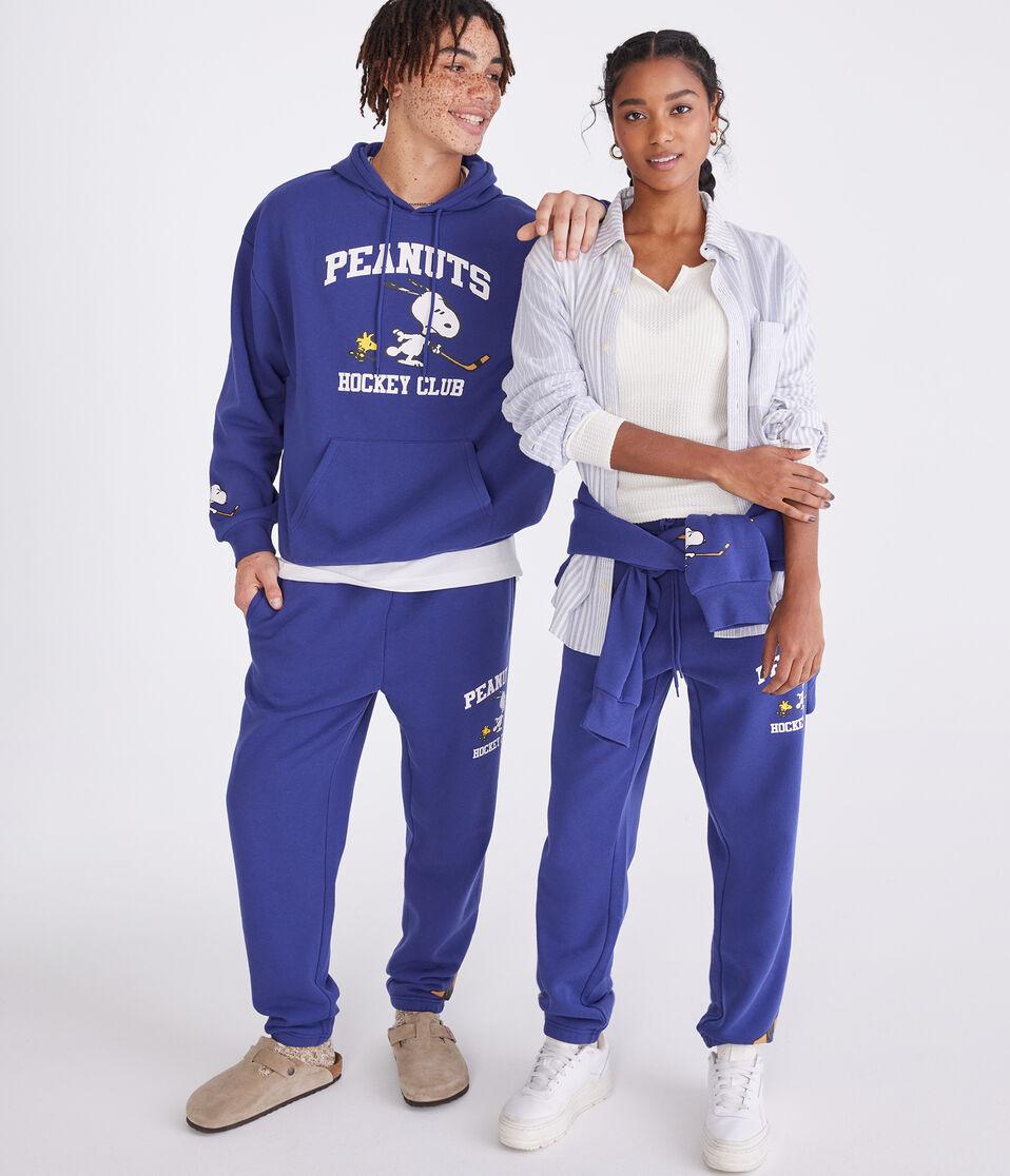 Aéropostale Peanuts® | Aéropostale Peanuts Hockey Club Jogger Sweatpants Navy