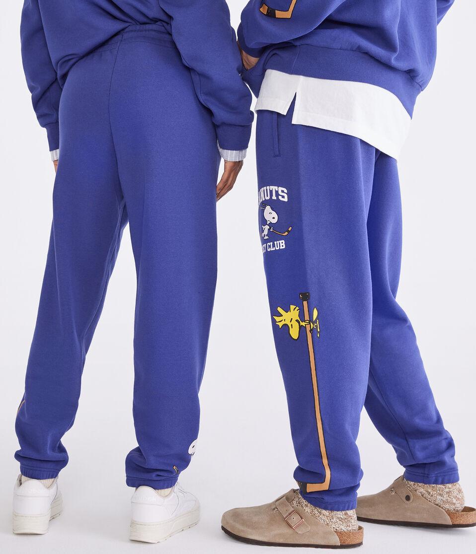 Aéropostale Peanuts® | Aéropostale Peanuts Hockey Club Jogger Sweatpants Navy