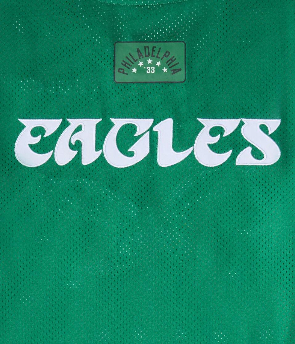 Aéropostale Philadelphia Eagles Football Mesh Top Green