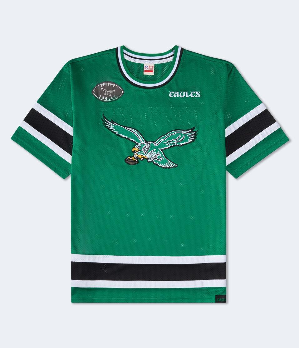 aéropostale Philadelphia Eagles Football Mesh Top green