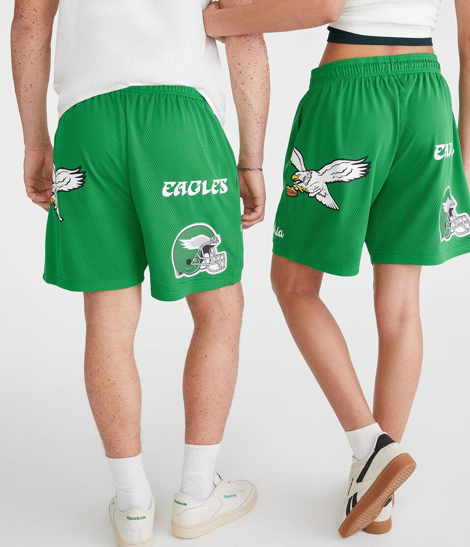 Aéropostale Philadelphia Eagles Mesh Shorts 6" Green