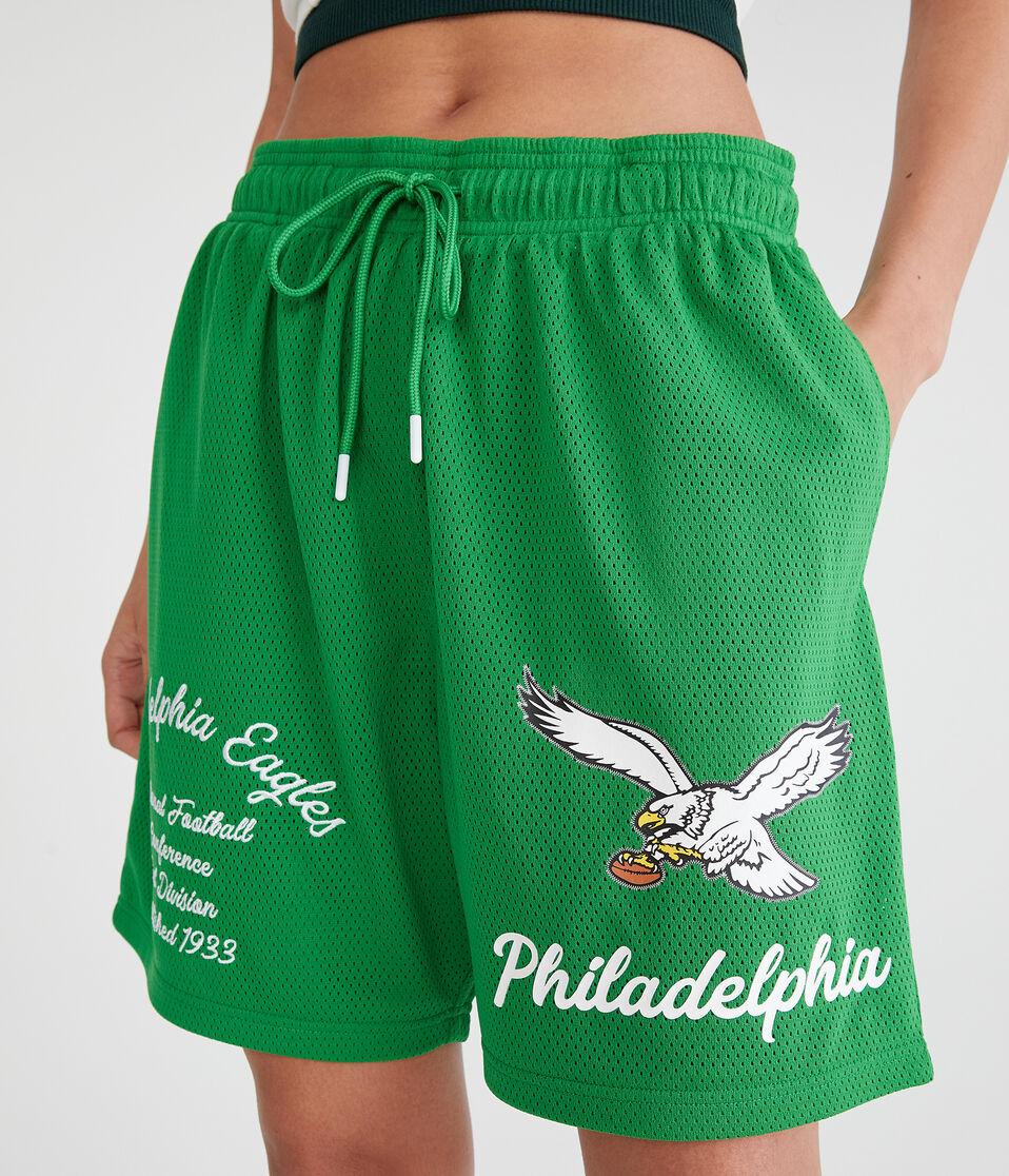 Aéropostale Philadelphia Eagles Mesh Shorts 6" Green