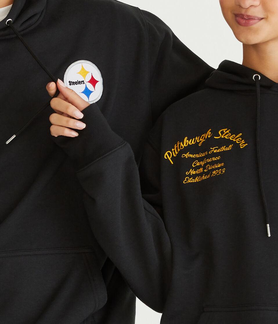 Aéropostale Pittsburgh Steelers Super Bowl Pullover Hoodie Black