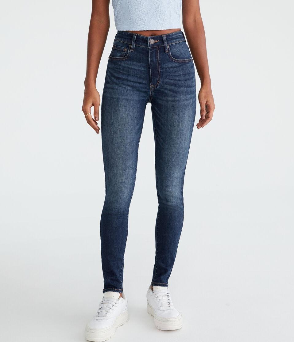 aéropostale Premium Seriously Stretchy High-Rise Jegging dark wash