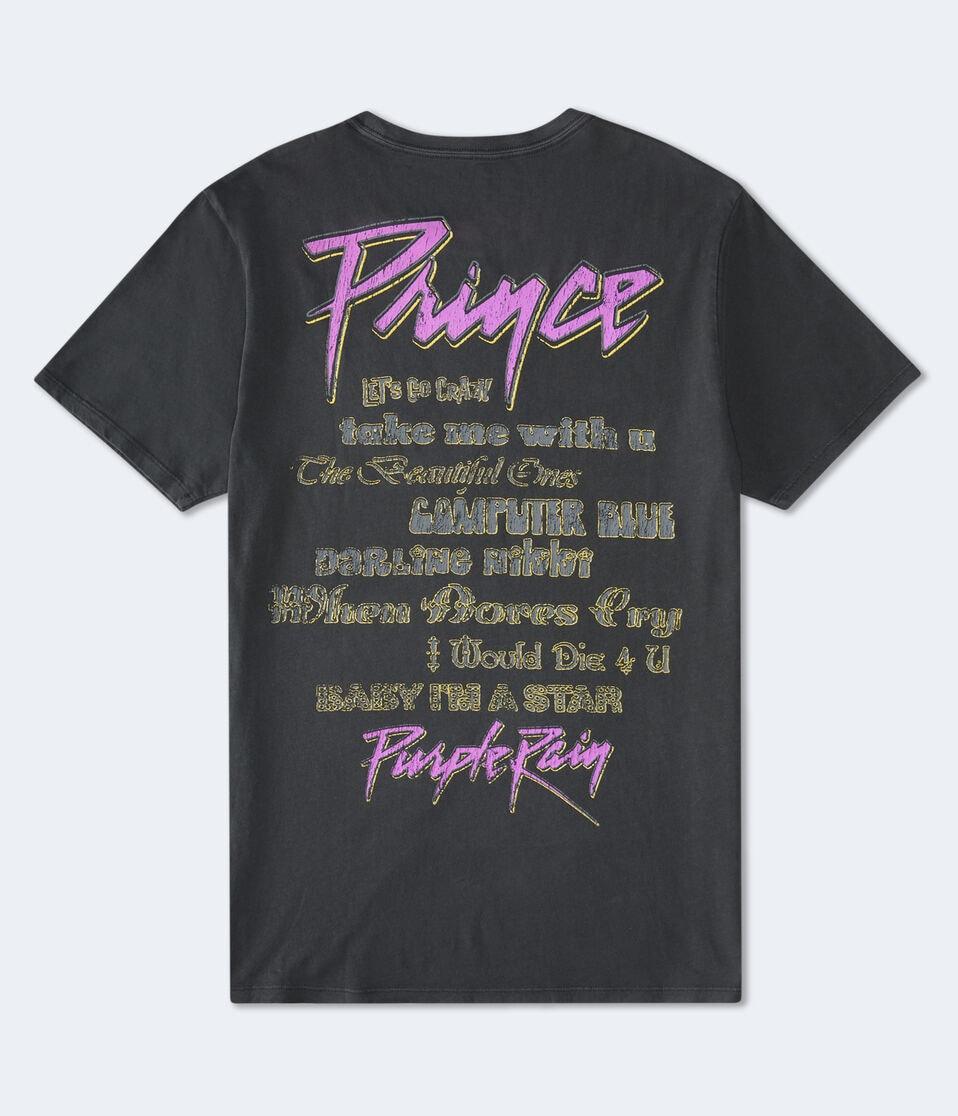 Aéropostale Purple Rain Relaxed Graphic Tee Black Fox