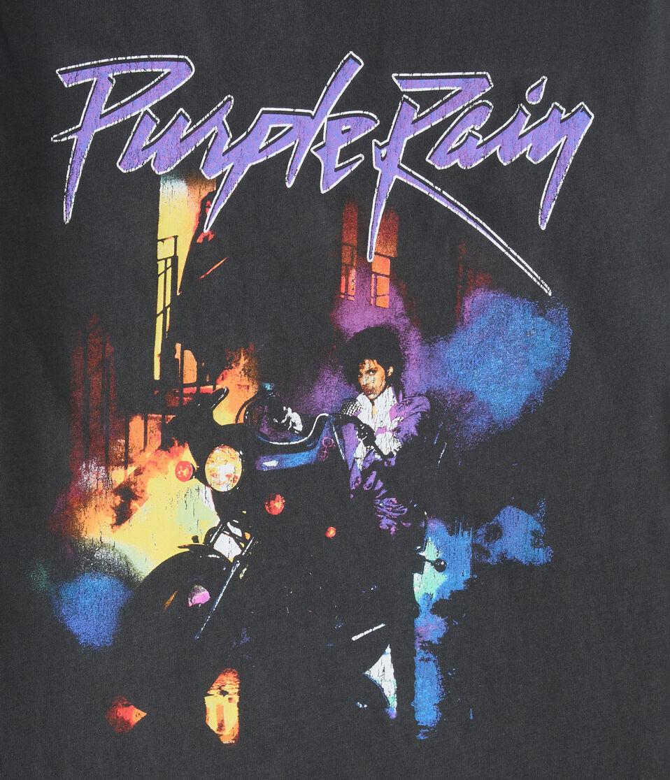 Aéropostale Purple Rain Relaxed Graphic Tee Black Fox