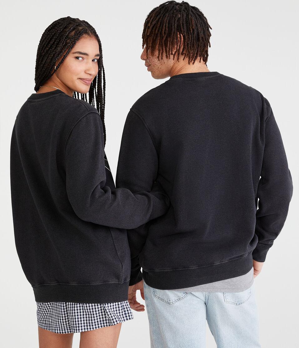 Aéropostale San Antonio Spurs Crew Sweatshirt Black