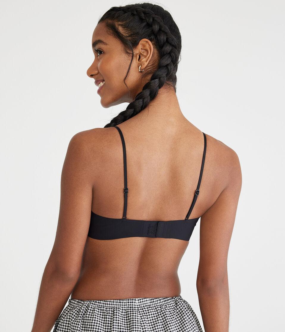 Aéropostale Seriously Soft Contour Scoop Bra Black Fox
