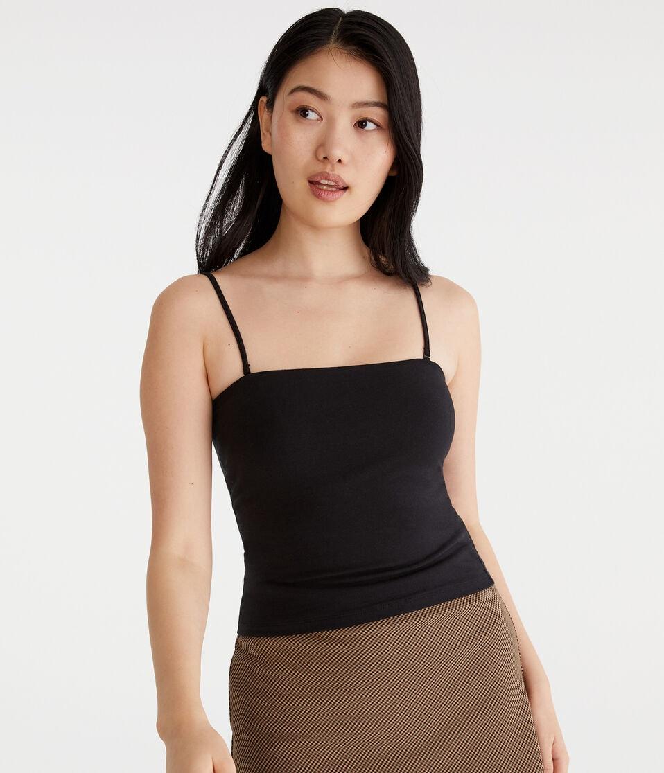 Aéropostale Seriously Soft Everyday Tube Top Black Fox