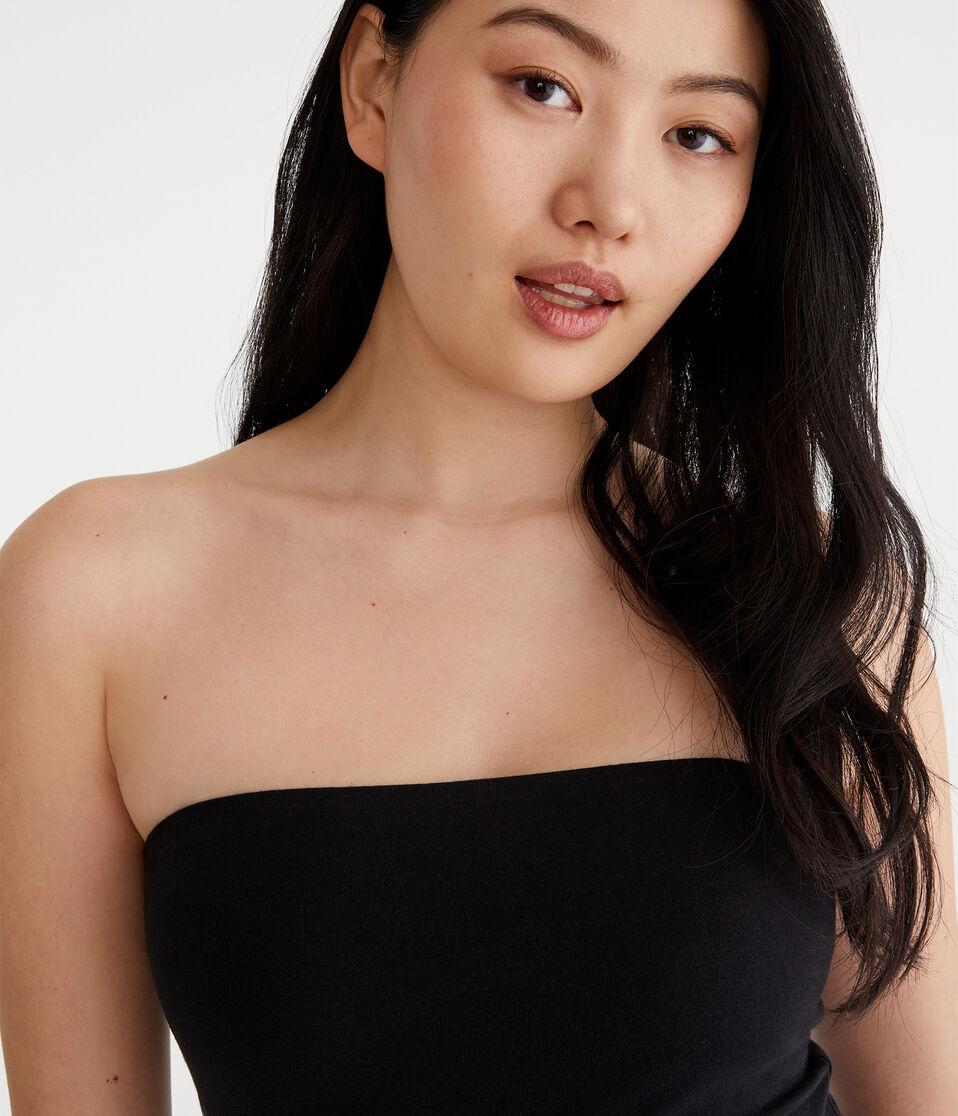 Aéropostale Seriously Soft Everyday Tube Top Black Fox