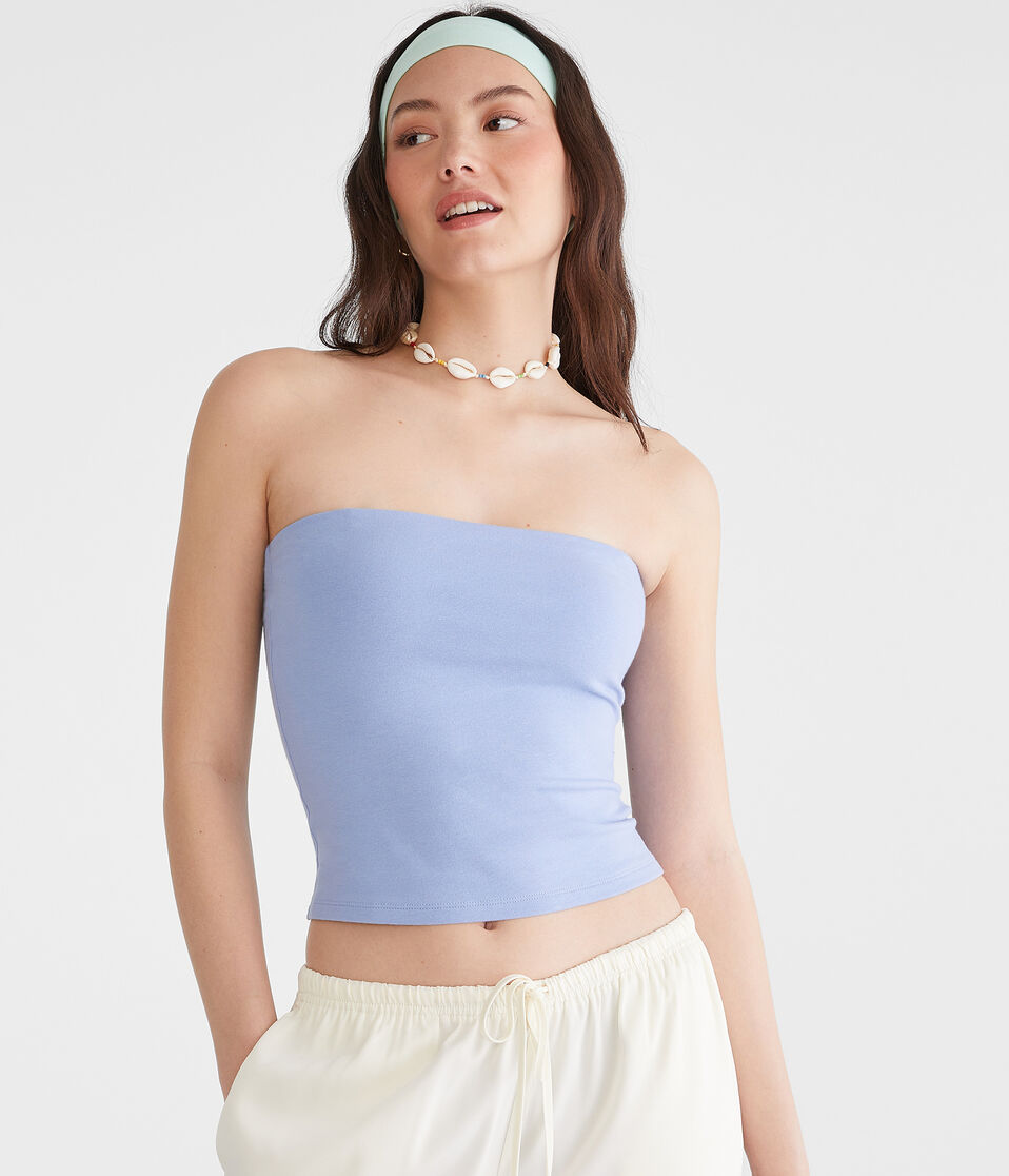 aéropostale Seriously Soft Everyday Tube Top orchid glow