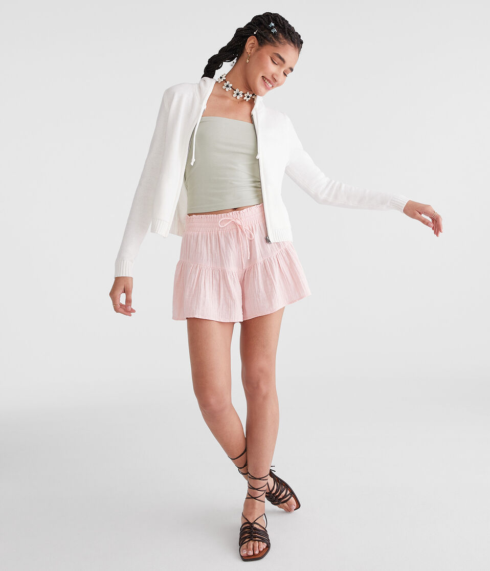 Aéropostale Seriously Soft Everyday Tube Top Organic Olive