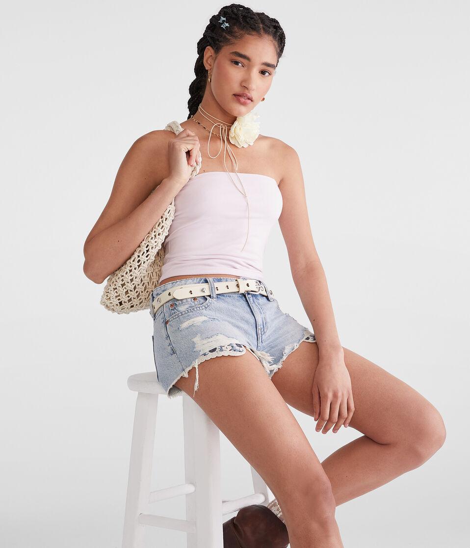 Aéropostale Seriously Soft Everyday Tube Top Purple Haze