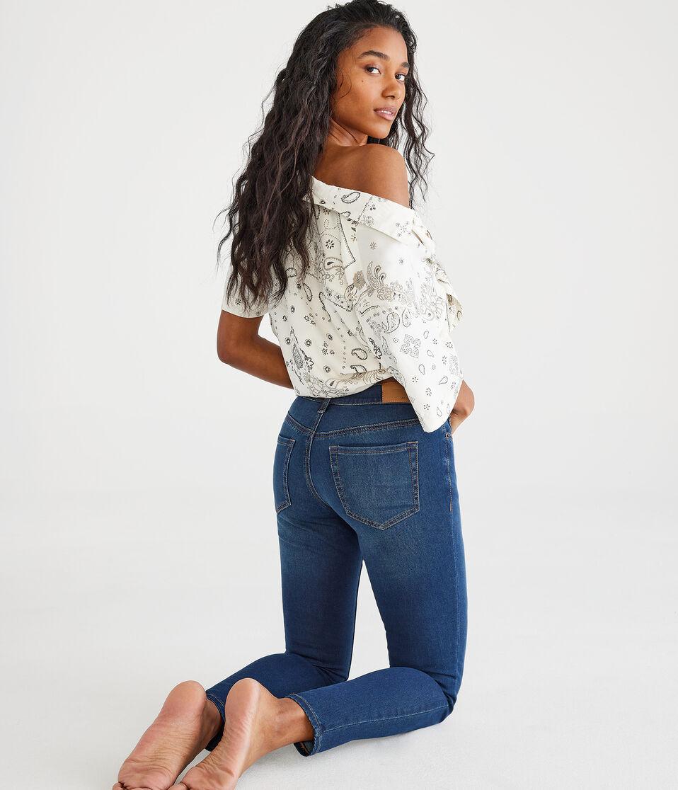 aéropostale Seriously Stretchy High-Rise Jegging dark wash