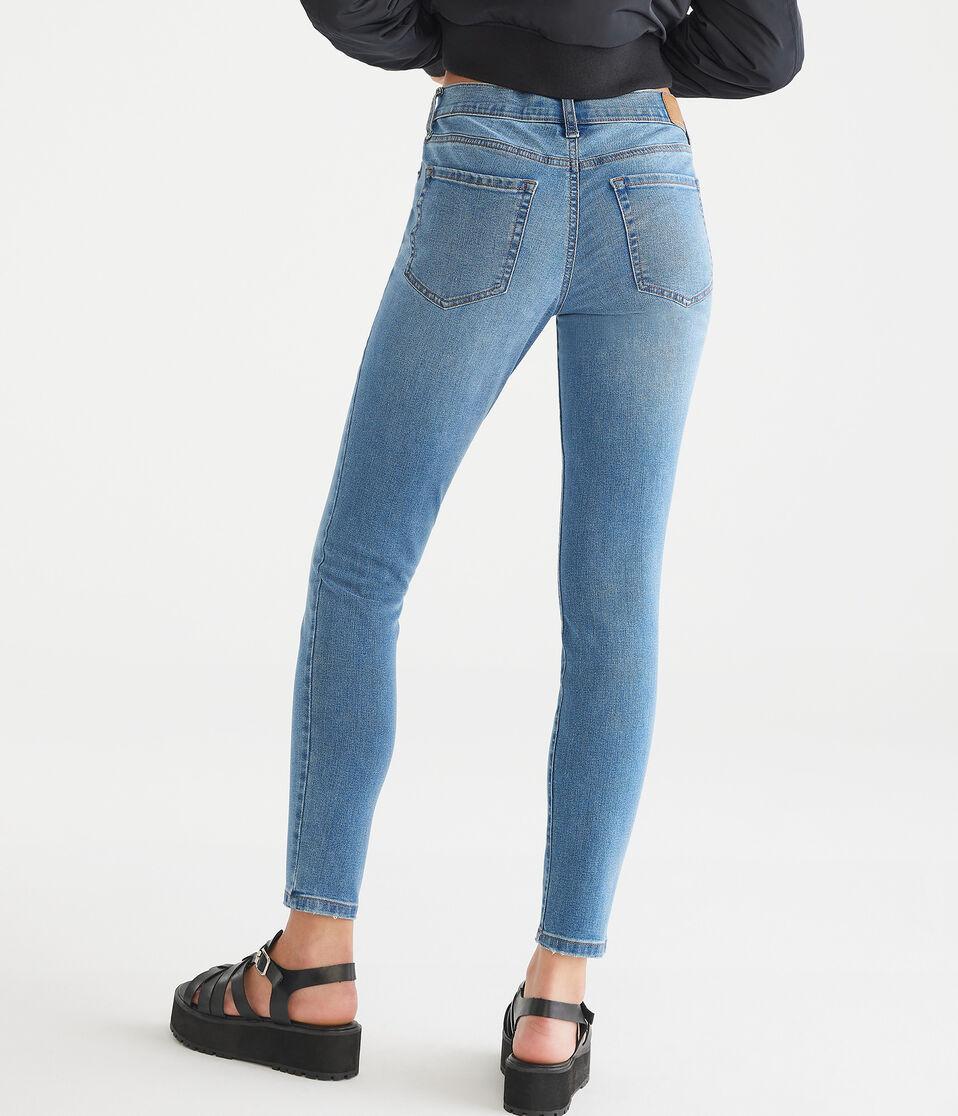 Aéropostale Seriously Stretchy High-Rise Jegging Medium Wash
