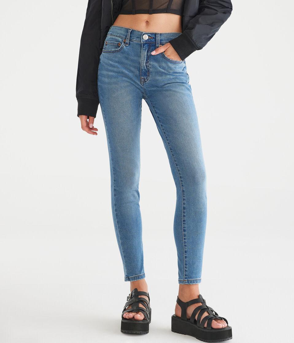 aéropostale Seriously Stretchy High-Rise Jegging medium wash