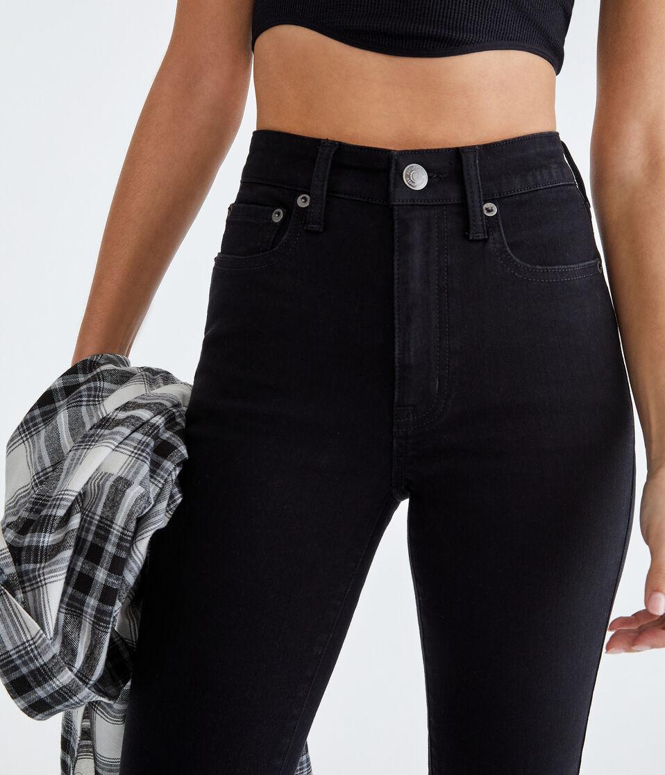 Aéropostale Seriously Stretchy Super High-Rise Ankle Jegging Black