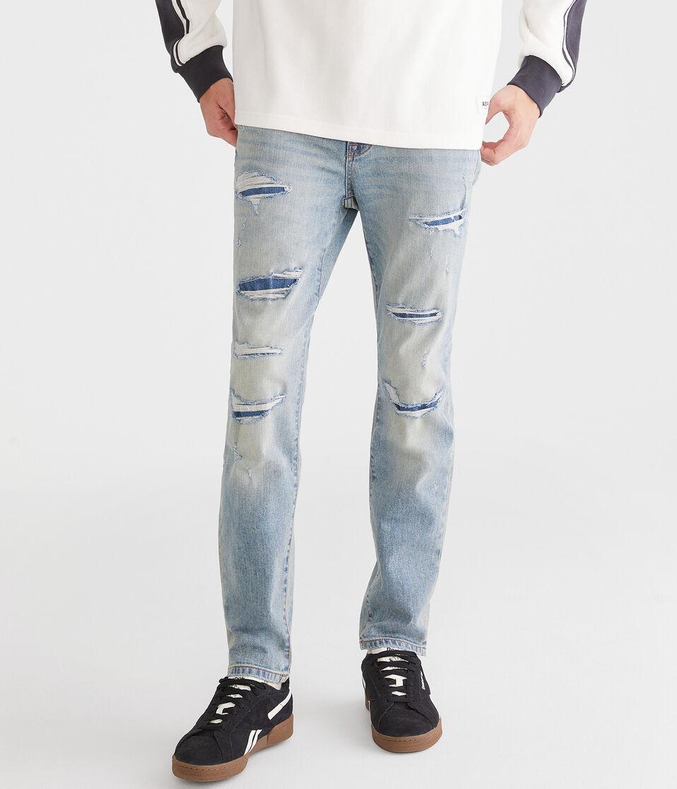 aéropostale Skinny Premium Jean with COOLMAX® Technology light wash