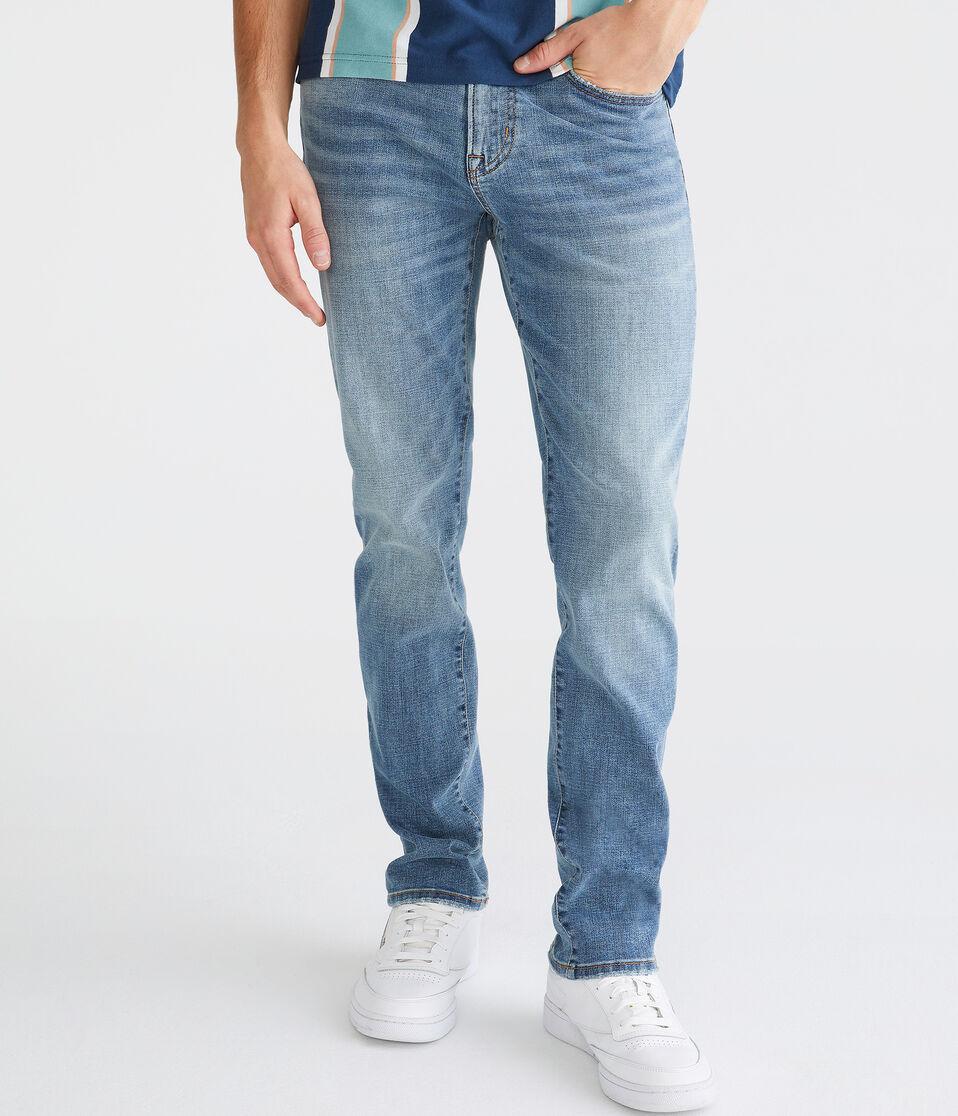 aéropostale Skinny Premium Jean with COOLMAX® Technology medium wash