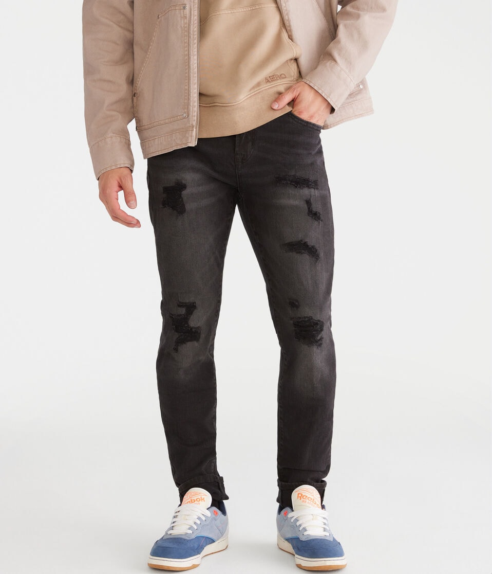 aéropostale Skinny Premium Jean With LYCRA® FREEF T® Technology black wash