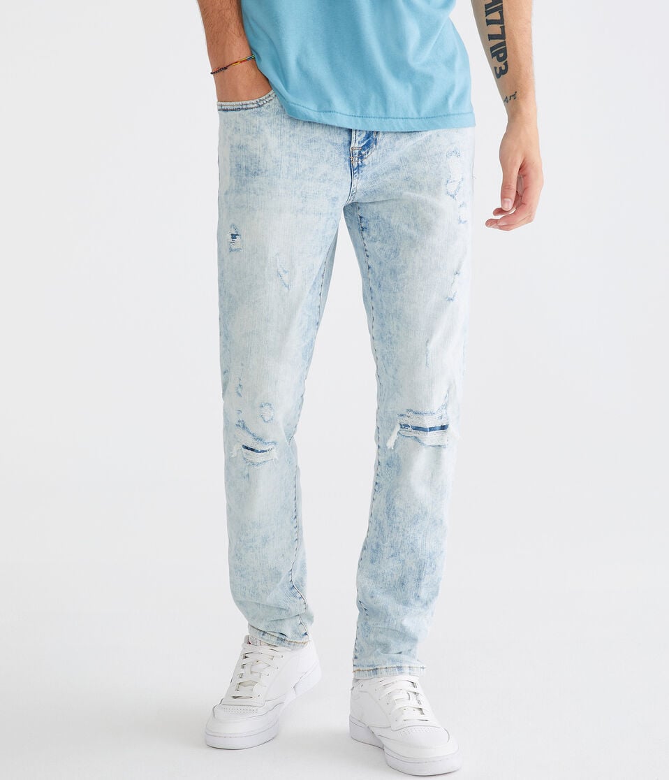 Aéropostale Slim Premium Jean With LYCRA® FREEF T® Technology Light Wash