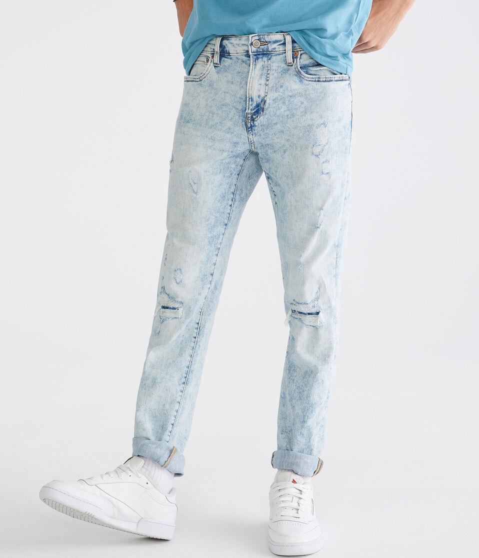 aéropostale Slim Premium Jean with LYCRA® FREEF T® Technology light wash